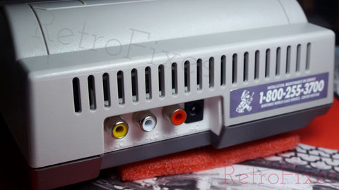 Nes TopLoader & Frontloader SNES/N64 Style Multi A/V or RCA Socket - RetroFixes - 6