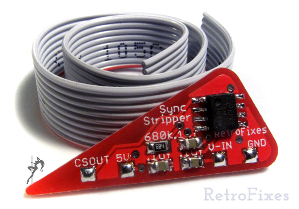 LM1881 Sync Stripper-in-SCART Board - Csync Maker - RetroFixes - 1