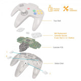 N64 Controller Silicone Replacement Conductive Pads - RetroFixes - 2
