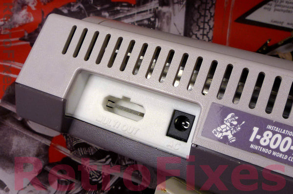 Nintendo NES 101 Top Loader Composite AV Upgrade Service - RetroFixes - 3